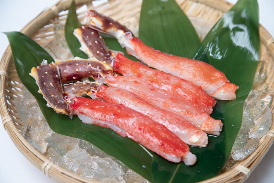 限定5セット ロシア産 生タラバガニ棒ポーション折れ 3本セット