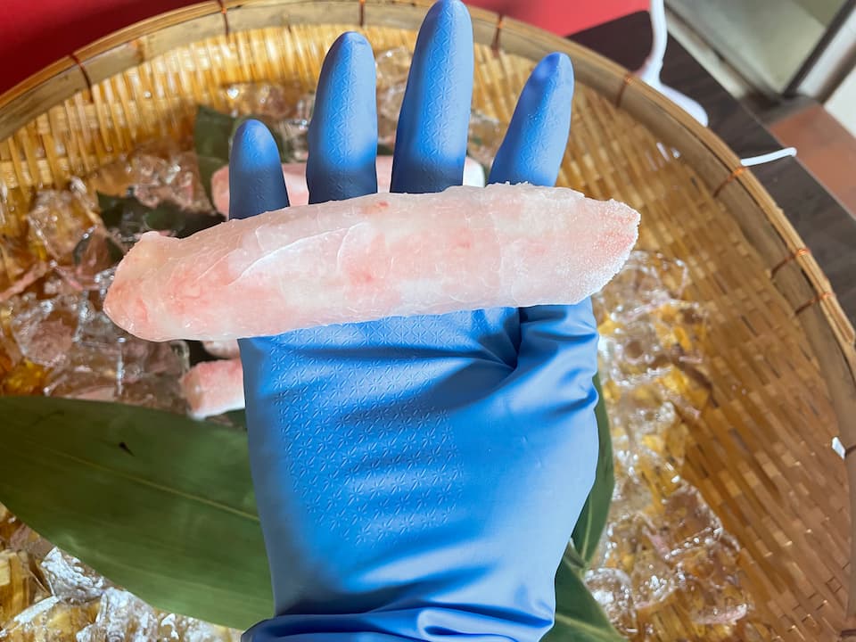 限定5セット ロシア産 生タラバガニ棒ポーション折れ 3本セット
