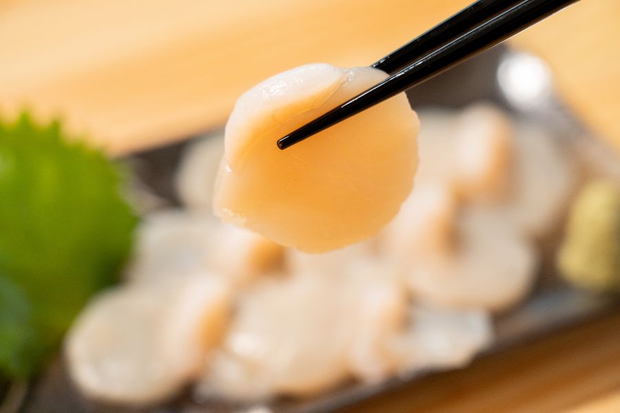 ホタテ貝柱開き 3枚(マイ海鮮丼用)