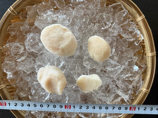 北海道産ホタテ貝柱(ミックス規格)500g