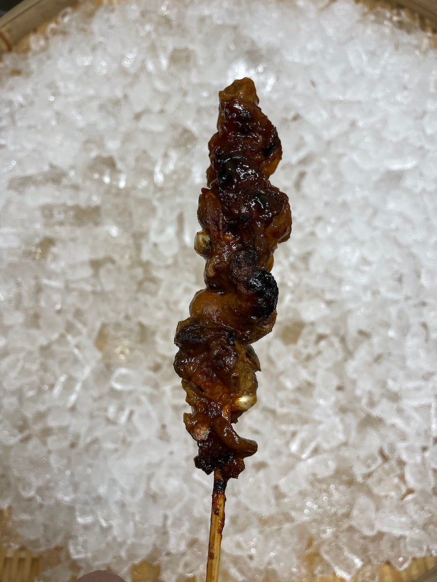 <生食用><前菜・おつまみシリーズ>うなぎの肝蒲焼き串 10本セット