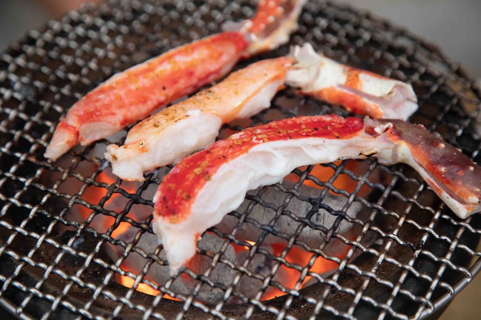 外国産 生タラバガニの棒ポーション 1kg10/12本前後(生食・加熱用)