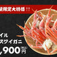 外国産 ボイル本ズワイガニ Lサイズ 1kg（5〜6肩）