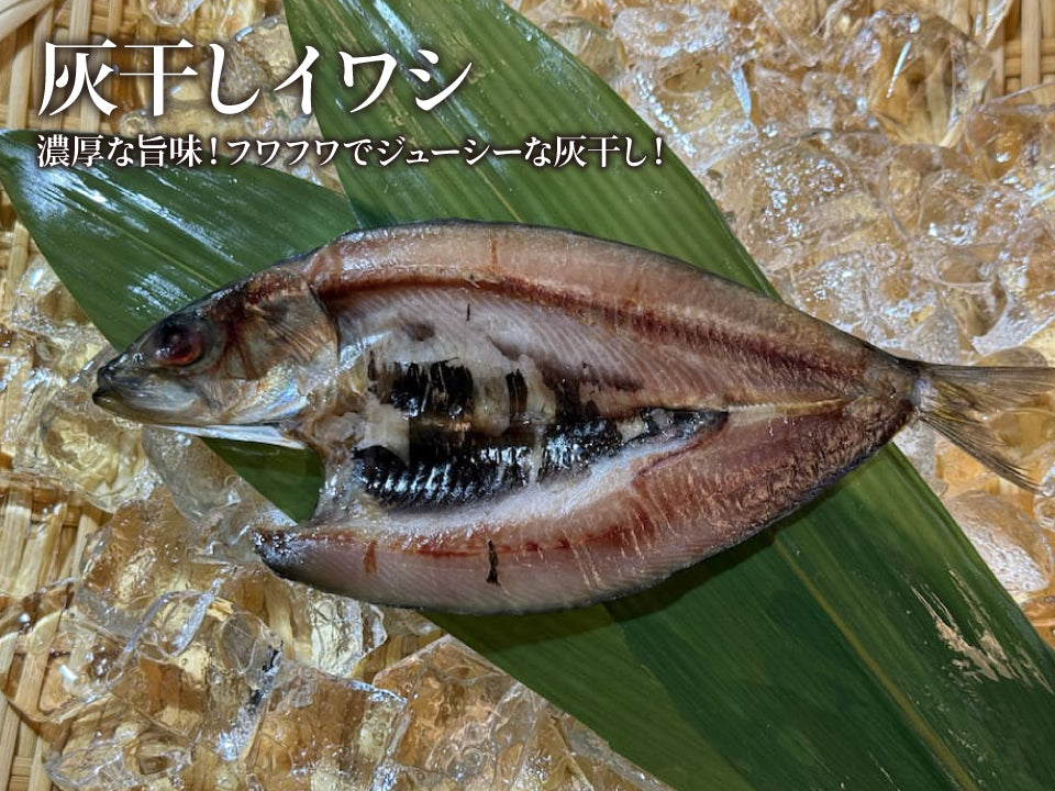 灰干しイワシ 灰干し いわし 鰯 干物 一夜干し 酸化なし 脂乗り抜群 骨まで美味い おつまみ 特産 紀州 和歌山 ギフト