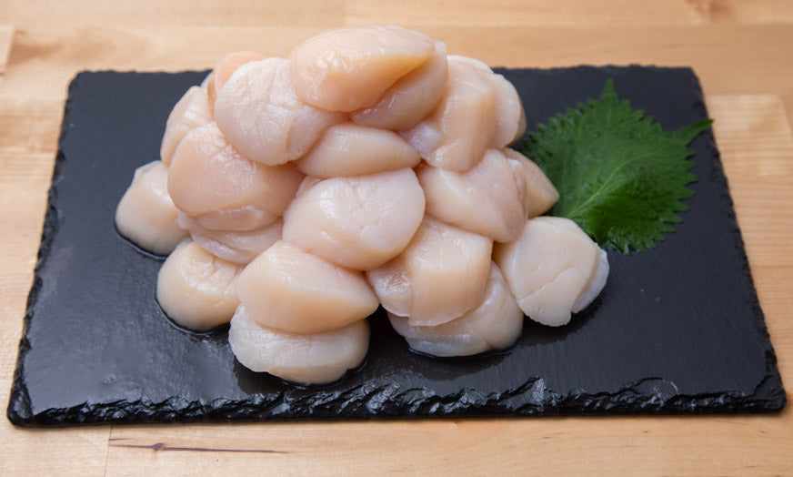 北海道産 ホタテ貝柱ミックス 1kg 30〜50個(生食用)